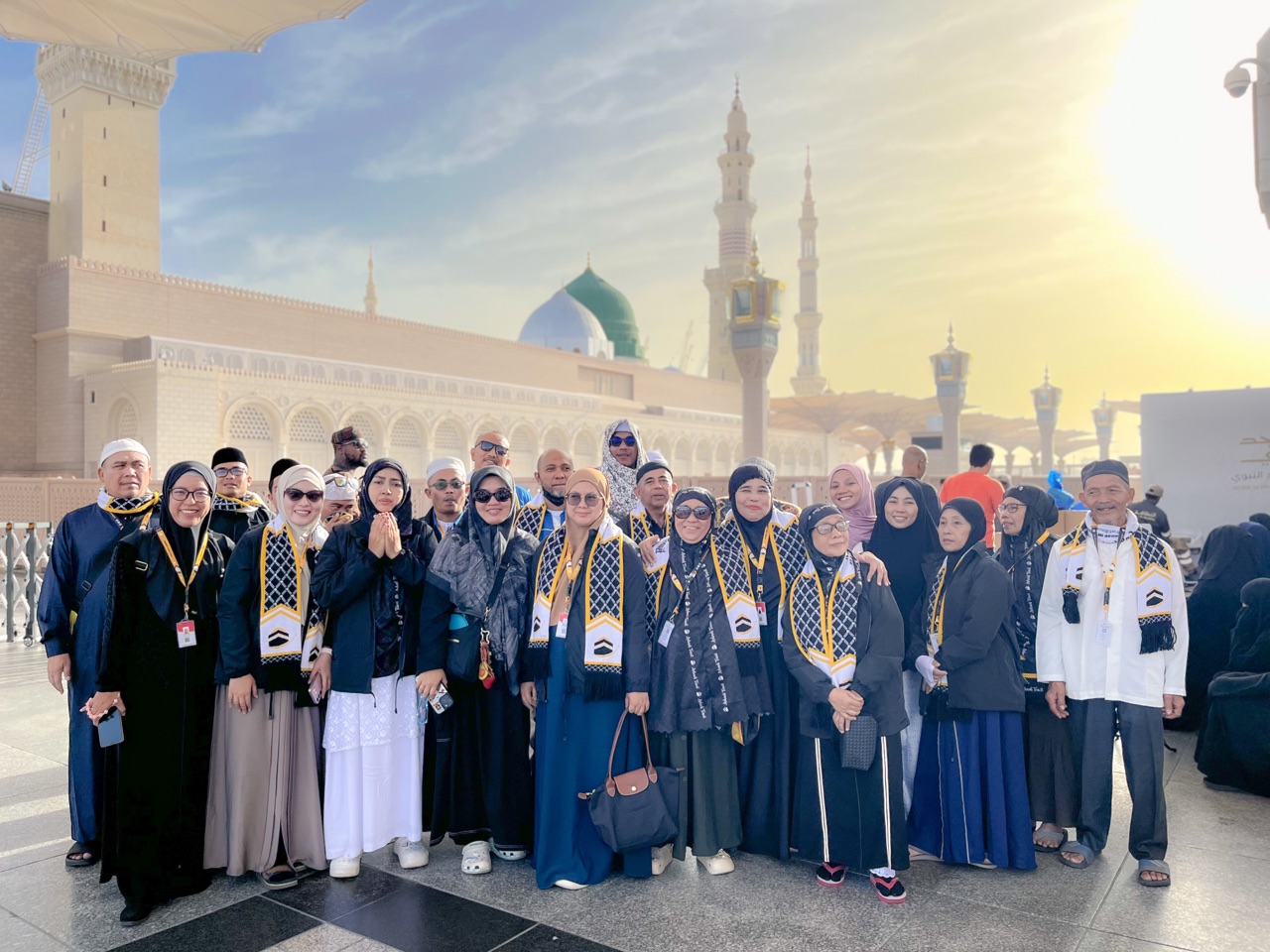 Masjid Nabawi, Madinah, golden hour