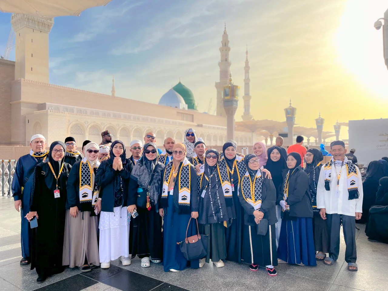 Masjid Nabawi, Madinah, golden hour