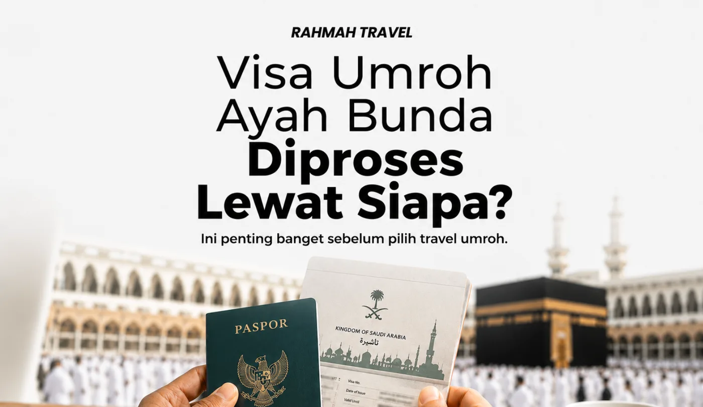 Rahmah Travel sudah menjadi Provider Visa Resmi