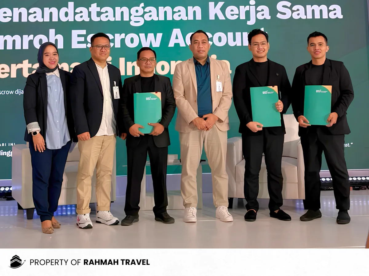Rahmah Travel, Kias Travel, dan Arfa Tours Dukung Tata Kelola Umrah Lewat Escrow Account