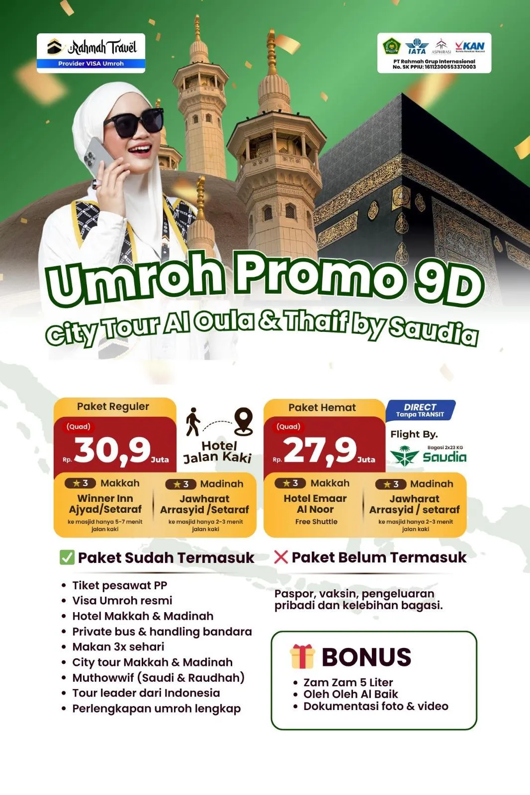 Paket September 2026 by Saudia